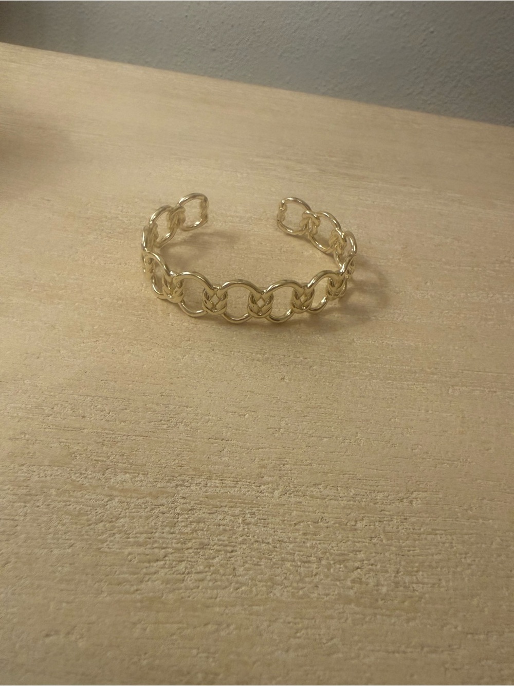 Kendra Scott Gold Linked Open Cuff Bracelet